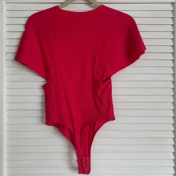NWT Free People Intimately Byron Bodysuit Pink Size Small - Picture 9 of 11
